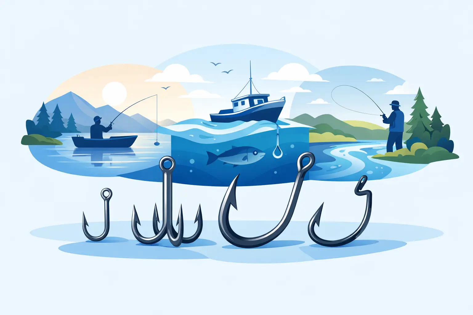 What Fishing Hooks to Use for Every Trip