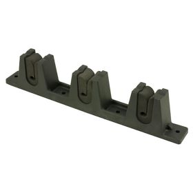 Springfield ABS Plastic Rod Holder - 3 Rod - Pair w/Bungee
