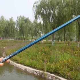 1PCS-270cm 106.29inch Fiberglass Fishing Rod - Suitable For Fly Fishing, Stream - Short Section Portable Carry (Option: Defaulttitle)